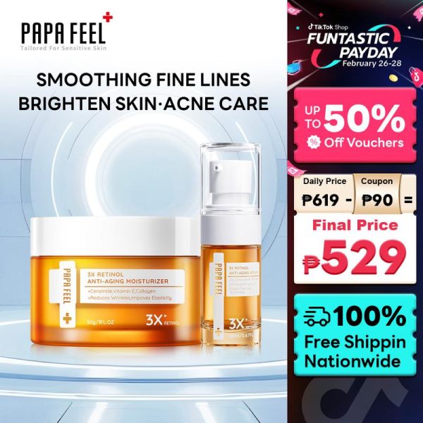 PAPA FEEL Retinol Anti-Aging Anti-Wrinkle Set