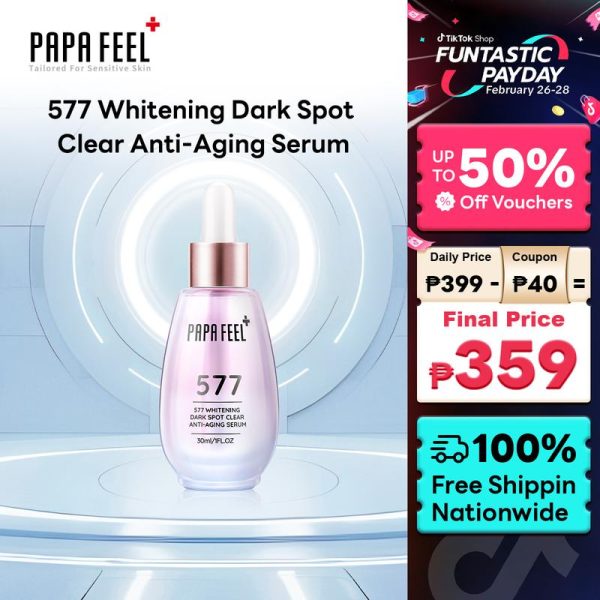 PAPA FEEL 577 Dark Spot Serum Hydrating Brightening Firming 30ml